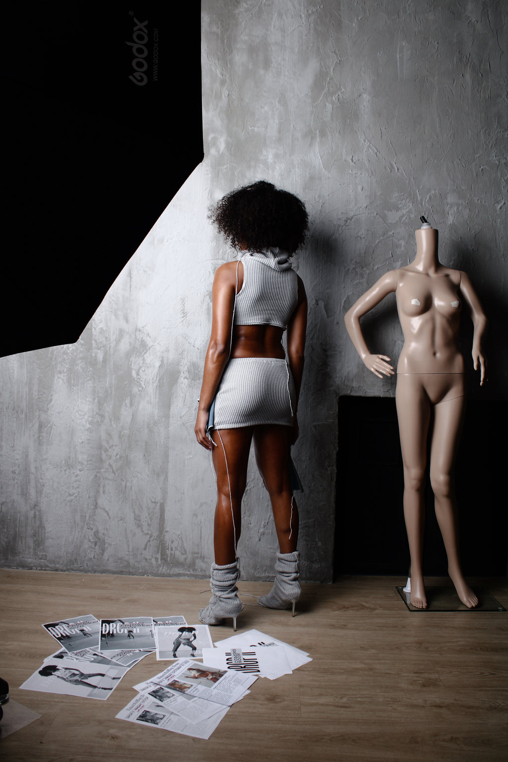 DROP II - LOOK 5, RUSTIC SILVER (Top)