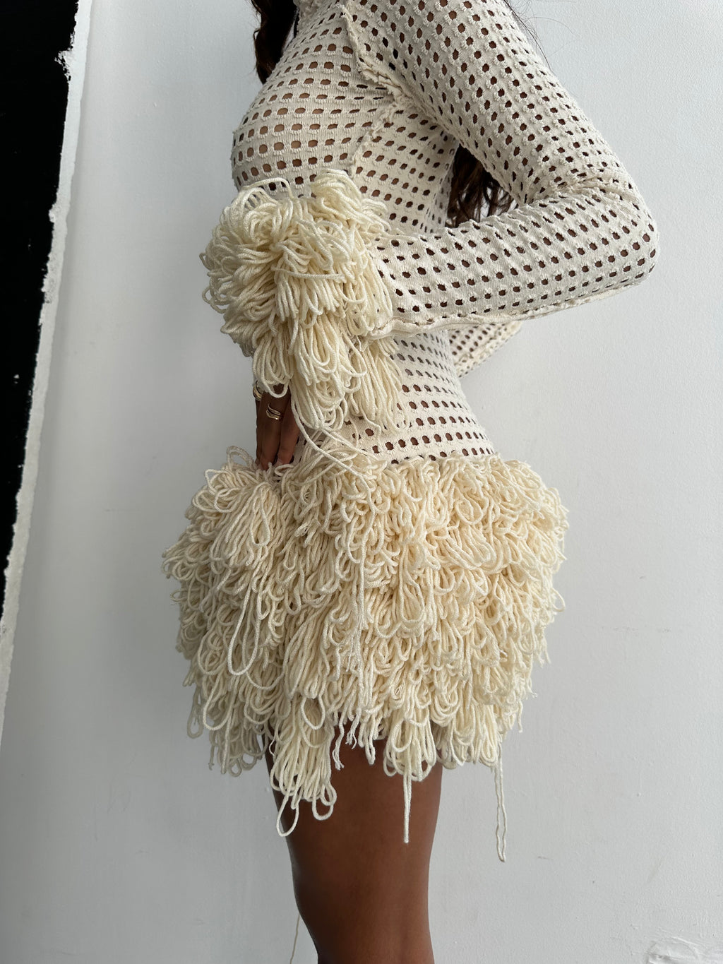 Ivory Atelier Knit Mini Dress