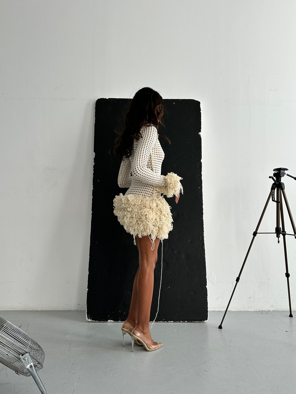 Ivory Atelier Knit Mini Dress