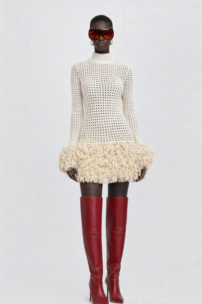 Ivory Atelier Knit Mini Dress