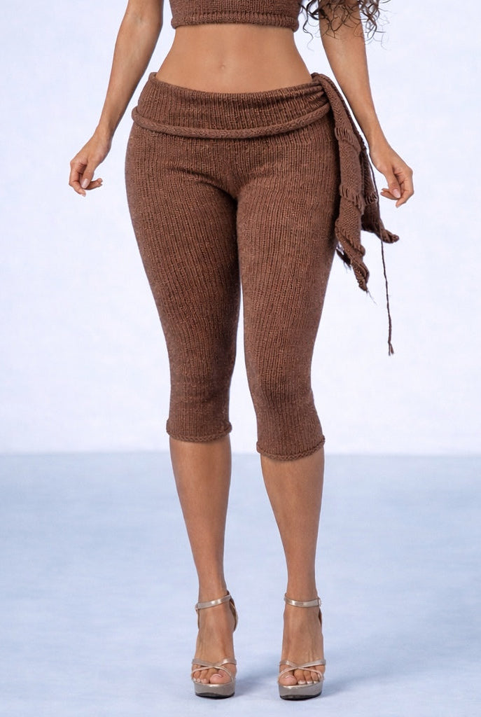KNIT CAPRIS
