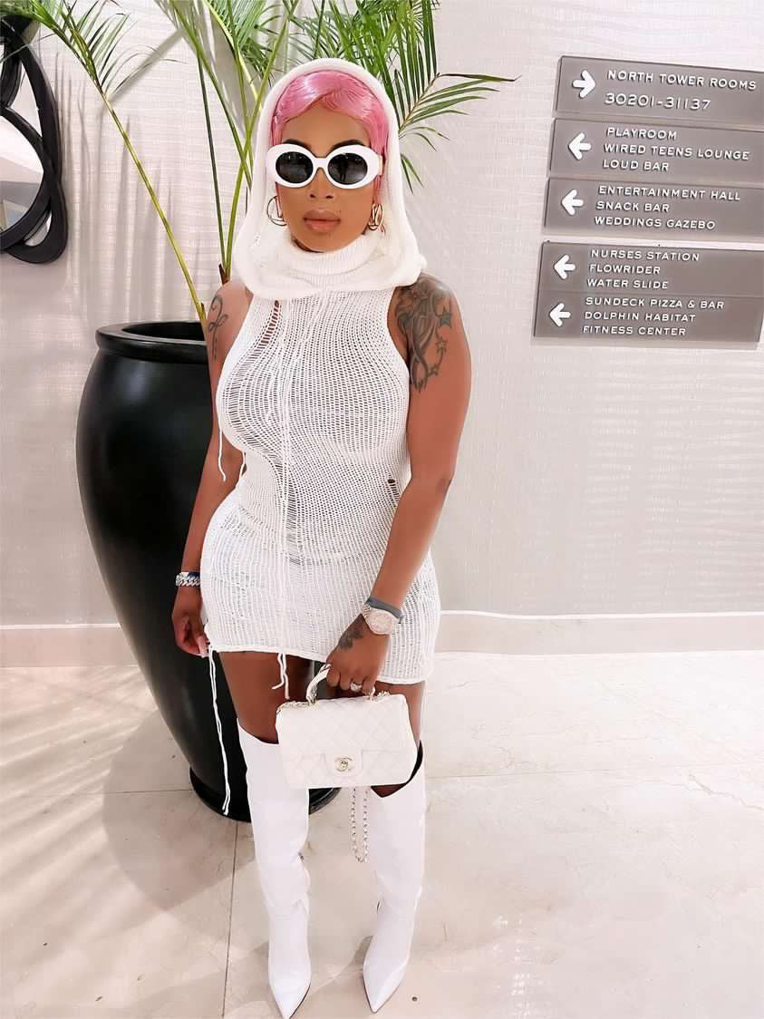 AUTUMN DRESS IN WHITE